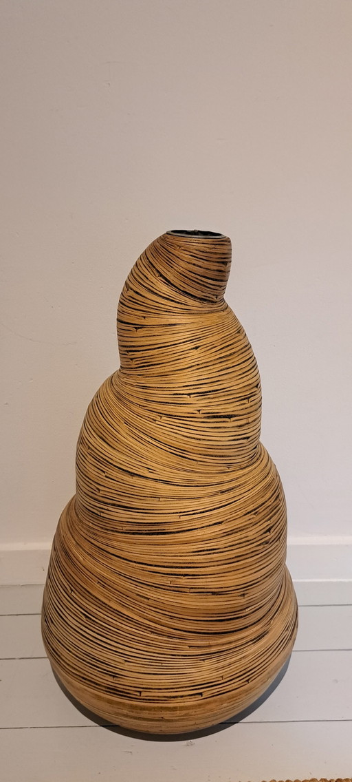 Large Bamboo Organic Vase/Object