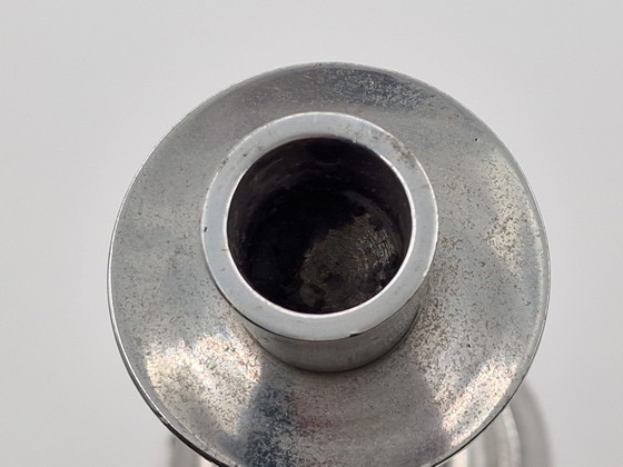 Image 1 of Pair of industrial vintage candlesticks in the shape of a lighthouse