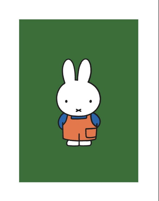 Dick Bruna: " Miffy In Dungarees".