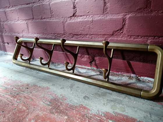 Image 1 of Appendiabiti da parete vintage in stile art déco