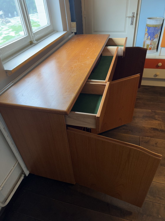 Image 1 of Vintage Teak Skovby Of Denmark Sideboard 