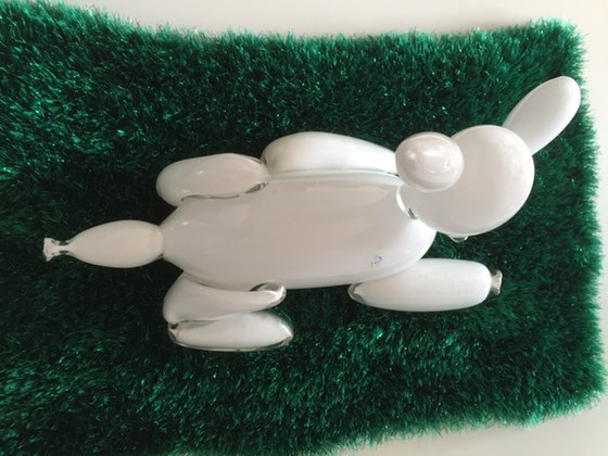 Image 1 of Anna Paola Cibin glass sculpture of a "Lamb"