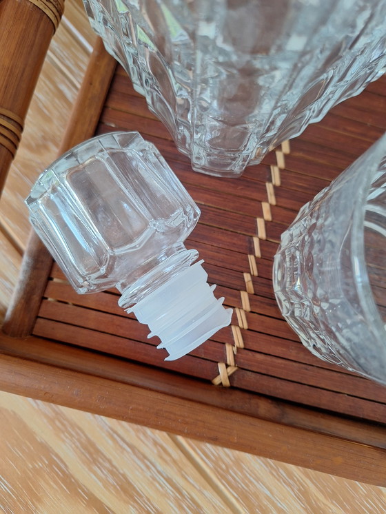 Image 1 of Vintage Whisky Decanter And Glasses