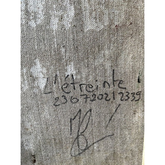 Image 1 of Olio su tela d'epoca "L'abbraccio" di Elodie Huré