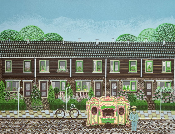 Image 1 of Screen print Aad Groenendijk