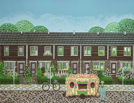 Image 1 of Screen print Aad Groenendijk