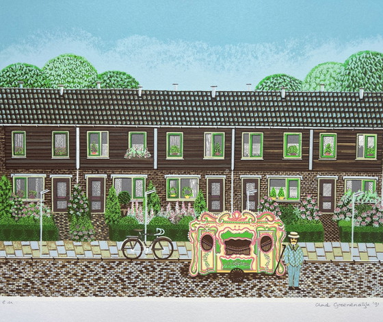 Image 1 of Screen print Aad Groenendijk