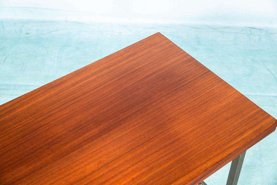 Image 1 of Vintage teak TV/audio table, 1960s side table teak