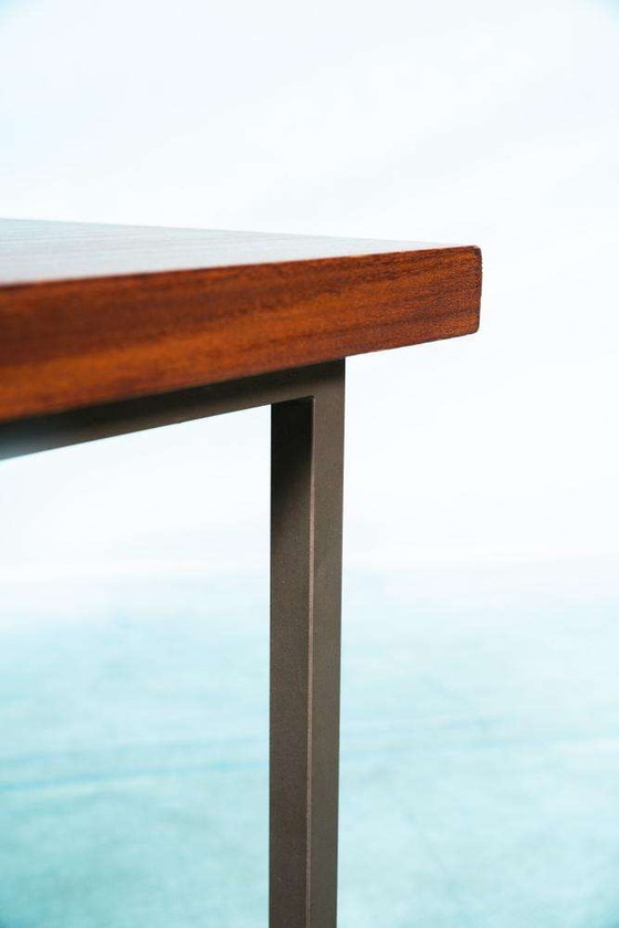 Image 1 of Vintage teak TV/audio table, 1960s side table teak