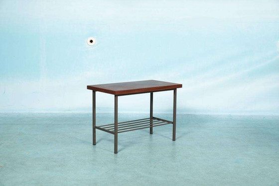 Image 1 of Table TV/audio vintage en teck, table d'appoint en teck des années 1960