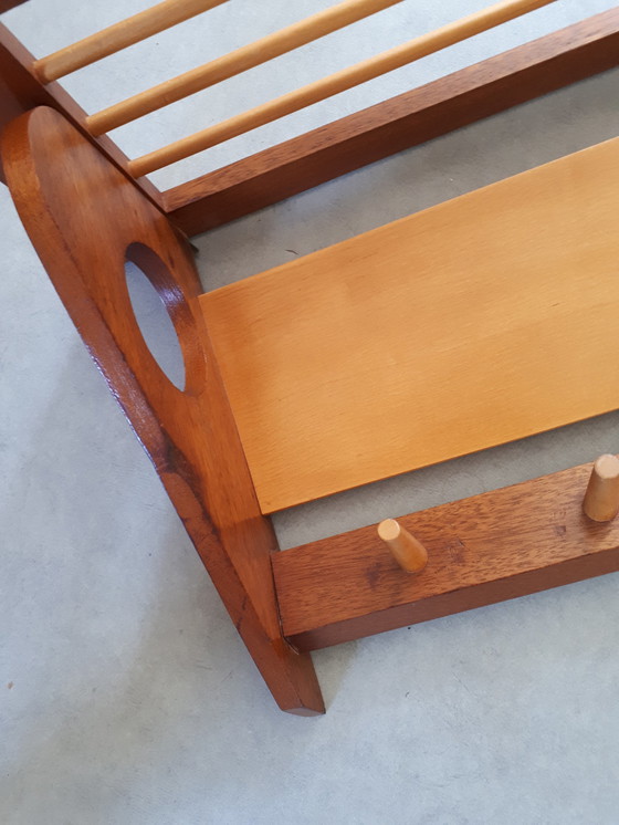 Image 1 of Appendiabiti da parete in teak danese vintage anni '60