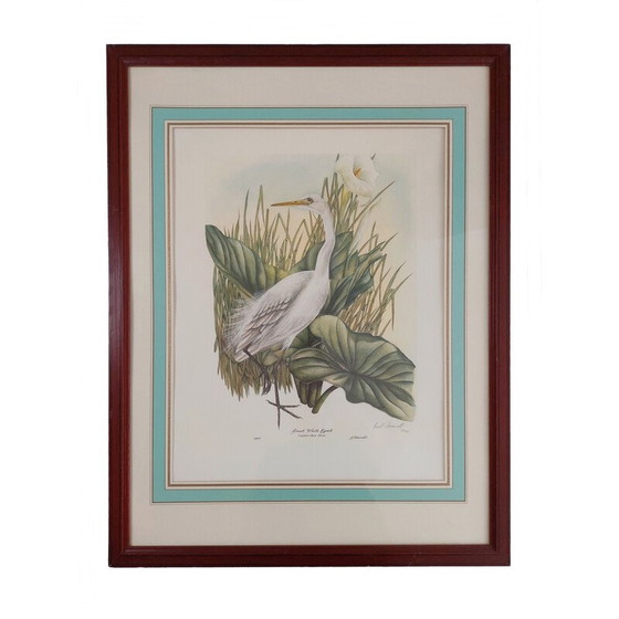 Image 1 of Pair of vintage numbered lithographs by Gail Denise Darroll, 1979