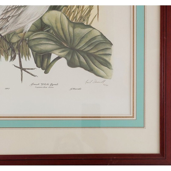 Image 1 of Pair of vintage numbered lithographs by Gail Denise Darroll, 1979