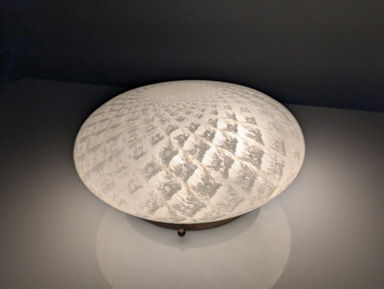 Image 1 of Murano Glass Ceiling Lamp, Italian Design 1960S