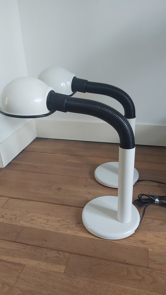 Image 1 of 2x lampade da scrivania vintage