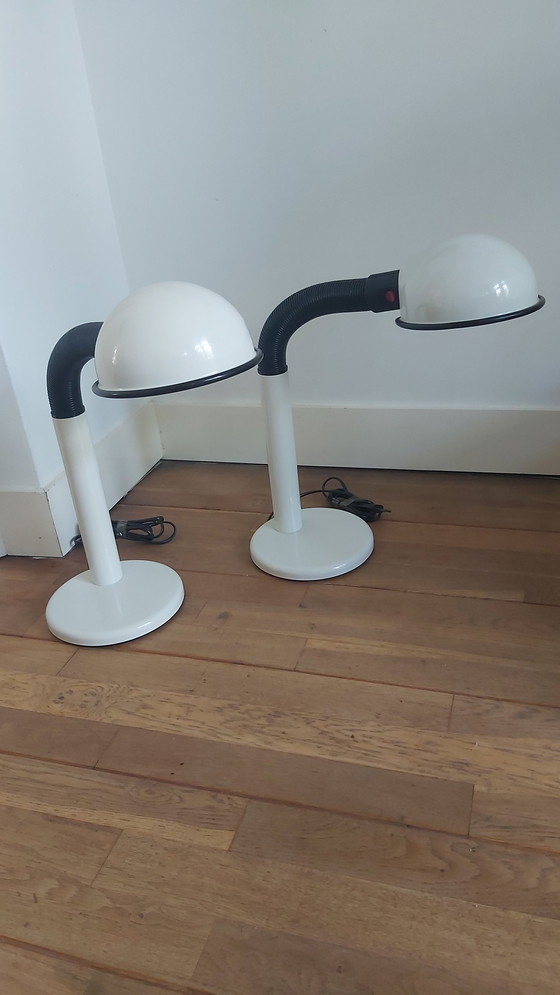 Image 1 of 2x lampade da scrivania vintage