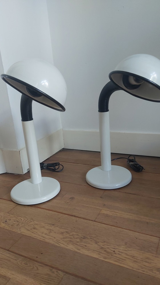 Image 1 of 2x lampade da scrivania vintage