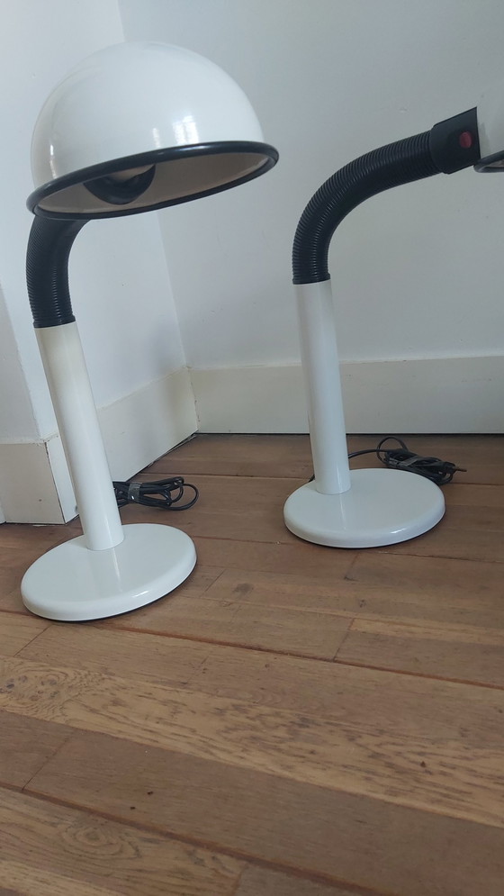 Image 1 of 2 lampes de bureau vintage