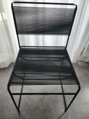 2x Padova Fly line spaghetti chairs