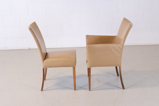Image 1 of 6x Bert Plantagie Jeanette dining room chairs