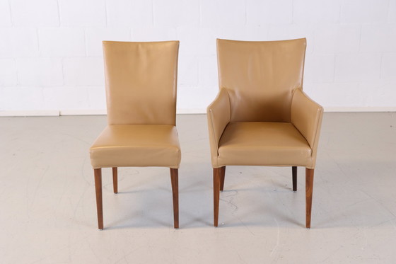 Image 1 of 6x Bert Plantagie Jeanette dining room chairs