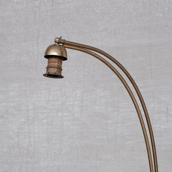 Image 1 of Vintage brass floor lamp, France 1960