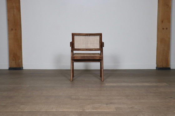 Image 1 of Chandigarh Office Cane Chair, India 1950S