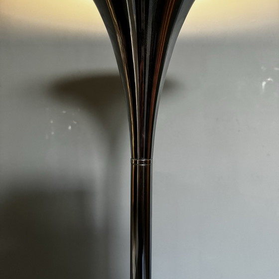 Image 1 of Double Trumpet Lamp Chrome Space Age Style