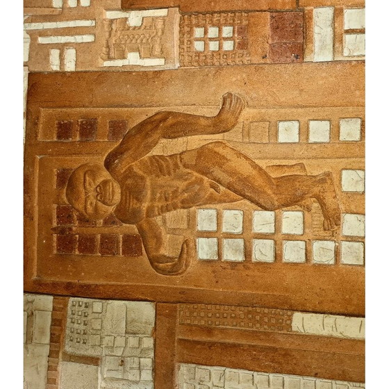 Image 1 of Pannello in ceramica d'epoca di Zajdela, 1950