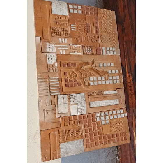 Image 1 of Pannello in ceramica d'epoca di Zajdela, 1950