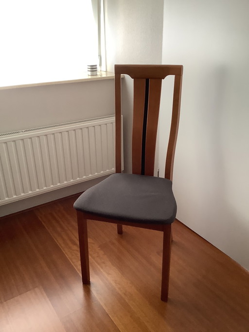 4X Skovby Dining Chair Sm 6 2 K Kirsebaer