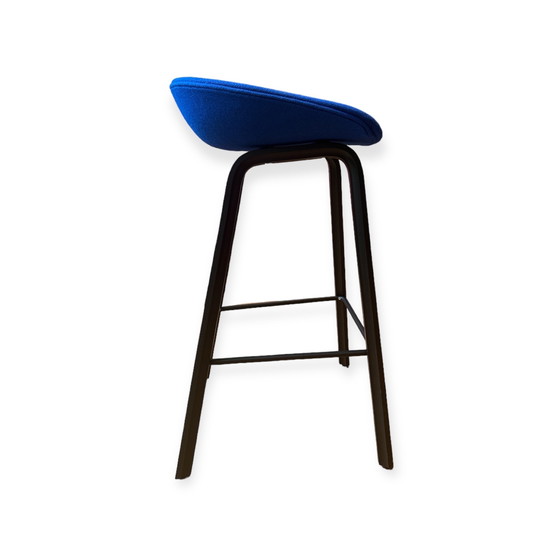 Image 1 of 3x Hay Stool AAS 33 Blue