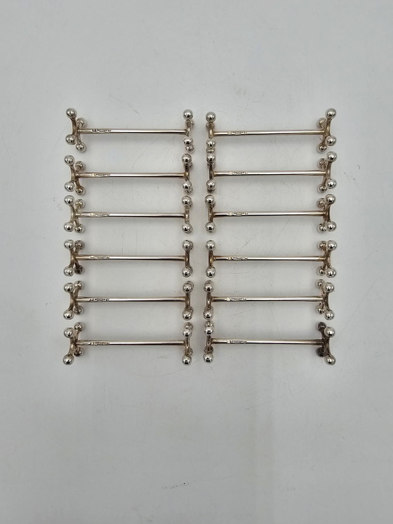 Image 1 of 12 Christofle Silver Metal Knife Racks