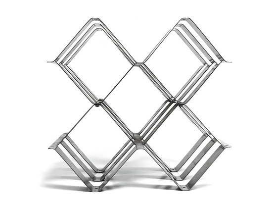 Image 1 of wine rack design stainless steel