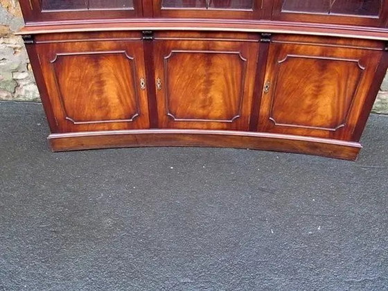 Image 1 of Mahogany curved case with astral glass