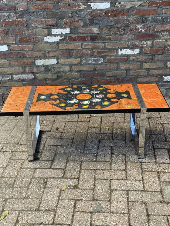 Image 1 of J. Belarti Tiled Coffee Table