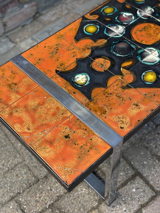 Image 1 of J. Belarti Tiled Coffee Table