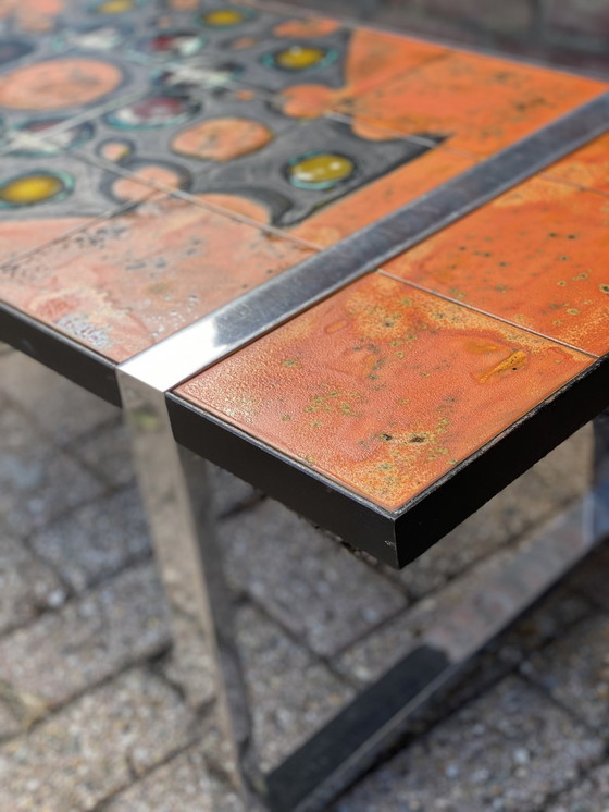 Image 1 of J. Belarti Tiled Coffee Table