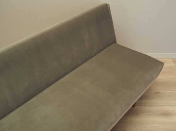 Image 1 of Grey Velour Sofa, Danish Design, 1970S, Production: Denmark