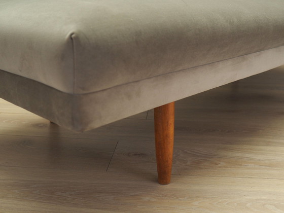 Image 1 of Grey Velour Sofa, Danish Design, 1970S, Production: Denmark