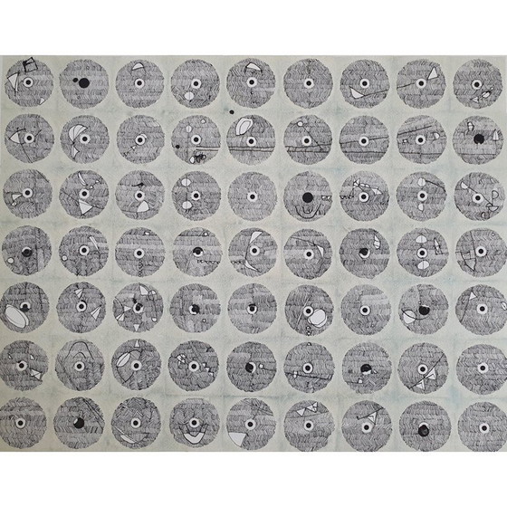 Image 1 of Acquerello su carta vintage n 585 Jérémie Iordanoff, 2010