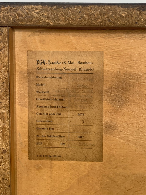 Image 1 of Mid - Century chest of drawers sideboard cabinet vintage