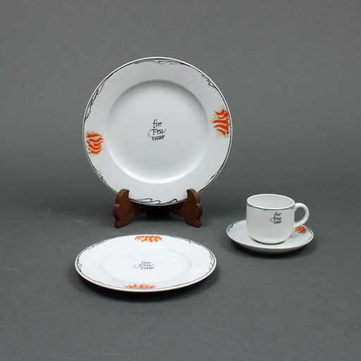 Co Westerik (1924-2018) - Dinnerware - Royal Mosa - Signed