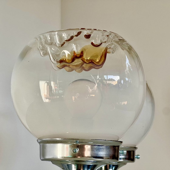 Image 1 of Pair of Murano glass table lamps