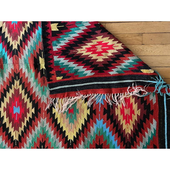 Image 1 of Vintage hand-woven kilim rug, 1970
