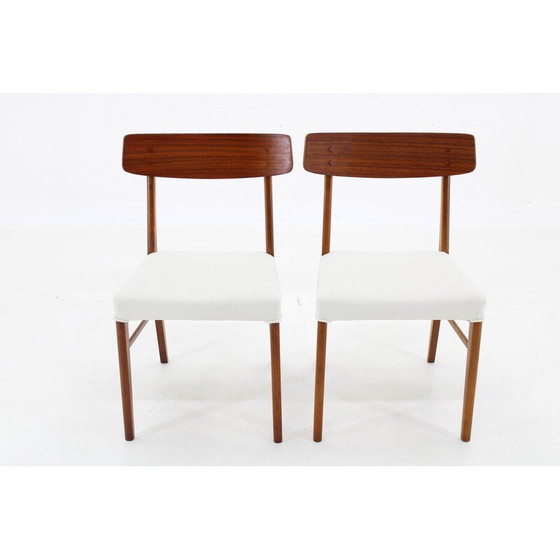 Image 1 of Pair of vintage teak chairs, Denmark 1960