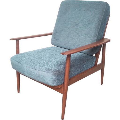 Pair of vintage Scandinavian armchairs by Wilhelm Knoll, 1960