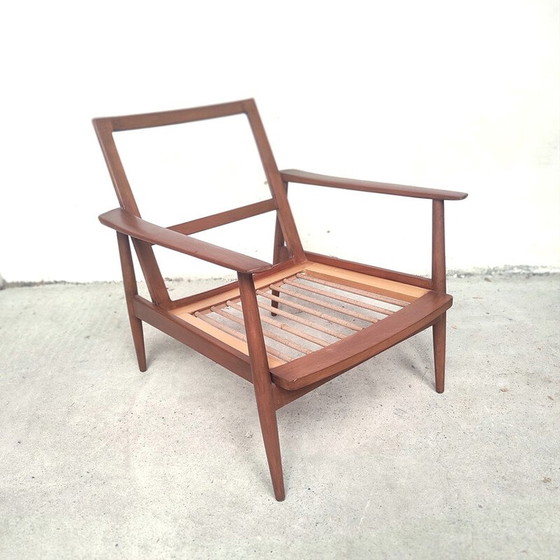 Image 1 of Pair of vintage Scandinavian armchairs by Wilhelm Knoll, 1960
