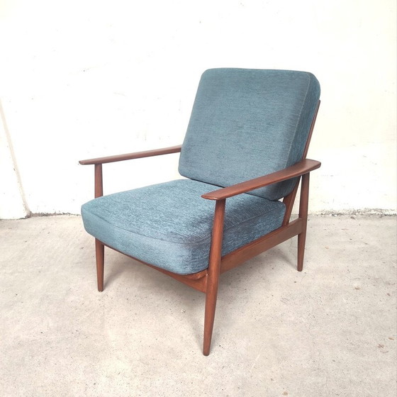 Image 1 of Pair of vintage Scandinavian armchairs by Wilhelm Knoll, 1960
