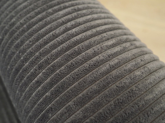 Image 1 of Grey Velour Armchair, Italian Design, 1980S, Production: Italy